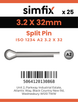 Simfix product label - 94A2032032-D