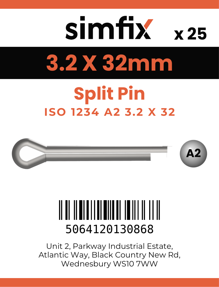 Simfix product label - 94A2032032-D