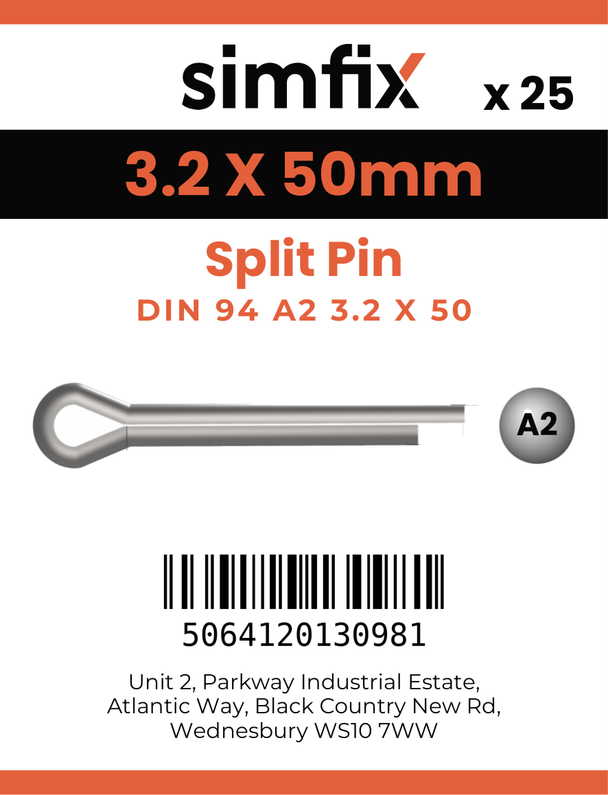 Simfix product label - 94A2032050-D