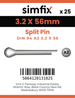 Simfix product label - 94A2032056-D