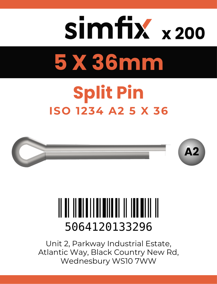 Simfix product label - 94A205036-T