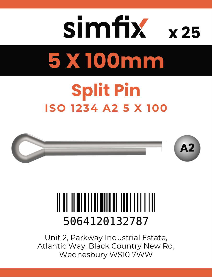 Simfix product label - 94A205100-D