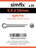 Simfix product label - 94A2055025-D