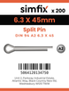 Simfix product label - 94A2063045-T
