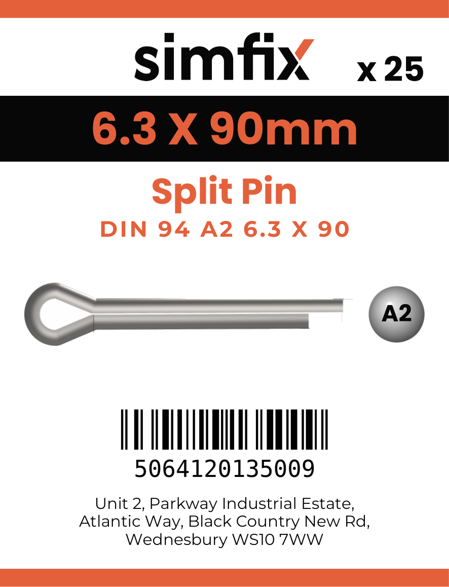 Simfix product label - 94A2063090-D