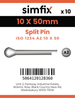 Simfix product label - 94A210050-D