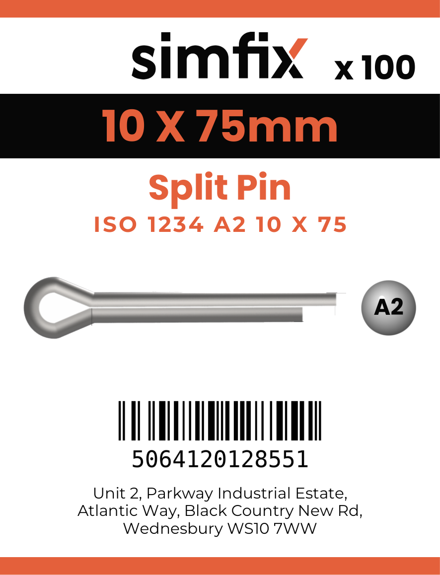 Simfix product label - 94A210075-T
