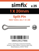 Simfix product label - 94A401020-D