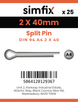 Simfix product label - 94A402040-D