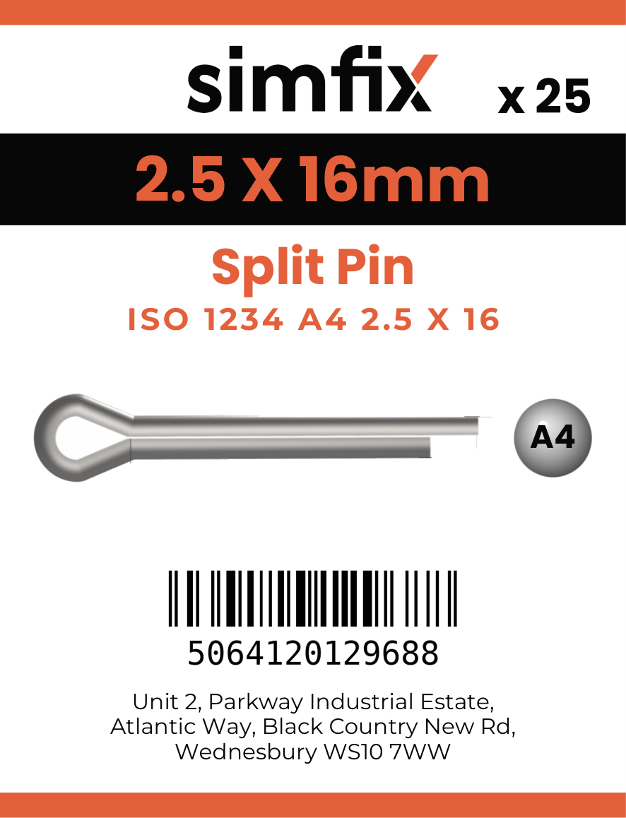 Simfix product label - 94A4025016-D