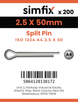 Simfix product label - 94A4025050-T