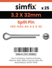 Simfix product label - 94A4032032-D