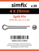 Simfix product label - 94A404025-D