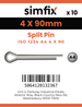 Simfix product label - 94A404090-D