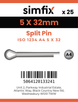 Simfix product label - 94A405032-D