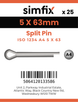 Simfix product label - 94A405063-D