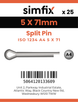 Simfix product label - 94A405071-D