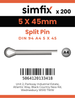 Simfix product label - 94A43160045-T
