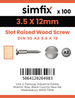Simfix product label - 95A235012-D