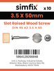 Simfix product label - 95A235050-D