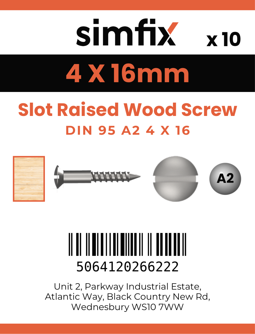 Simfix product label - 95A240016-D