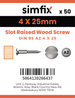 Simfix product label - 95A240025-T