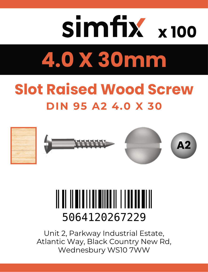 Simfix product label - 95A240030-D