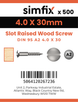 Simfix product label - 95A240030-T