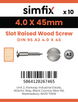 Simfix product label - 95A240045-D