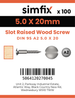Simfix product label - 95A250020-D