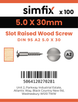 Simfix product label - 95A250030-D