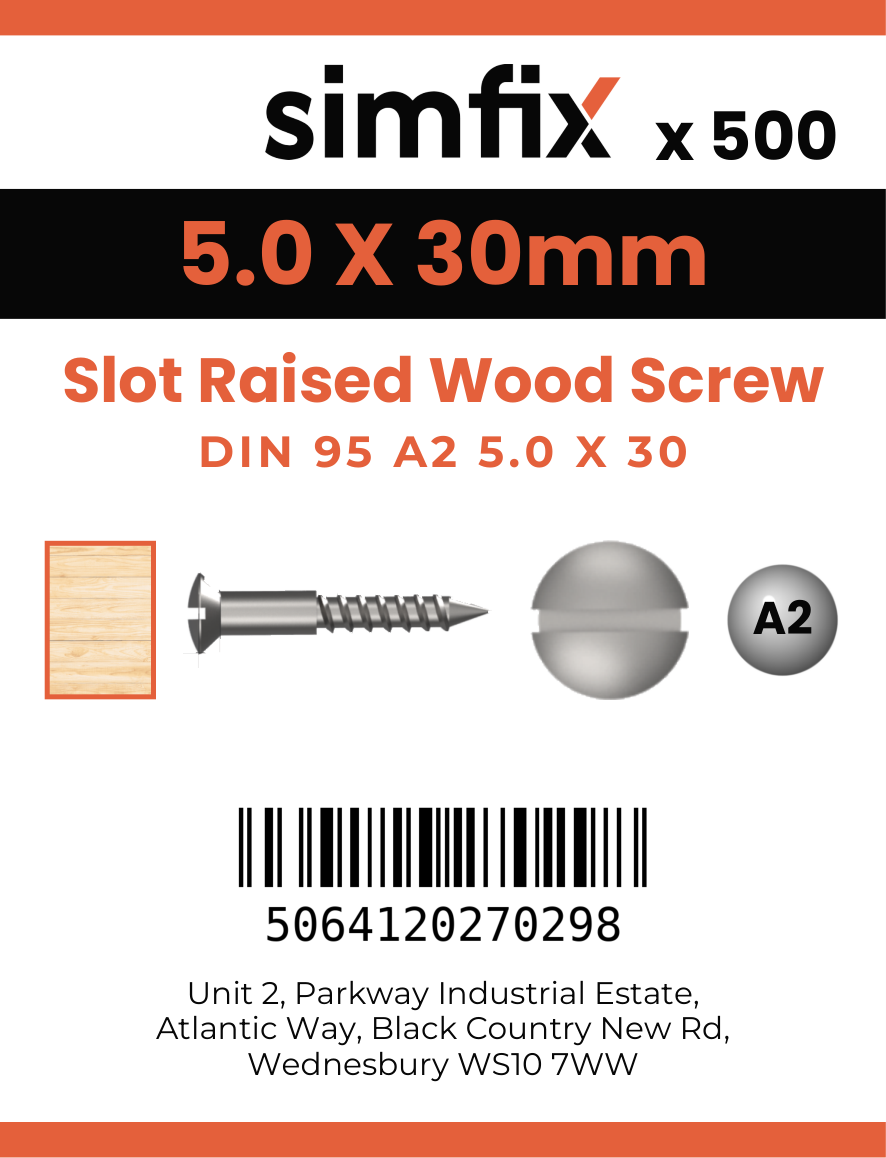 Simfix product label - 95A250030-T