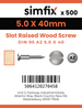 Simfix product label - 95A250040-T