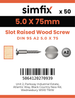 Simfix product label - 95A250075-T