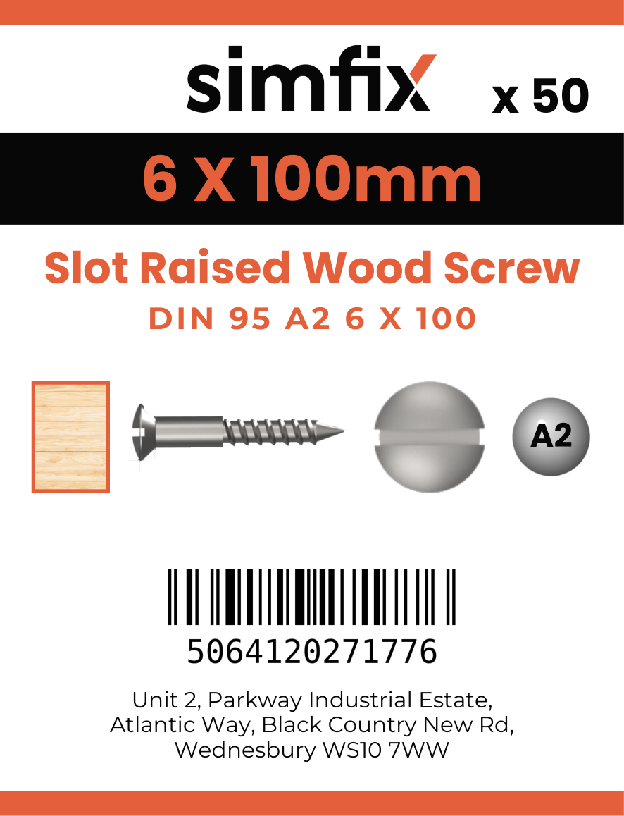 Simfix product label - 95A260100-T
