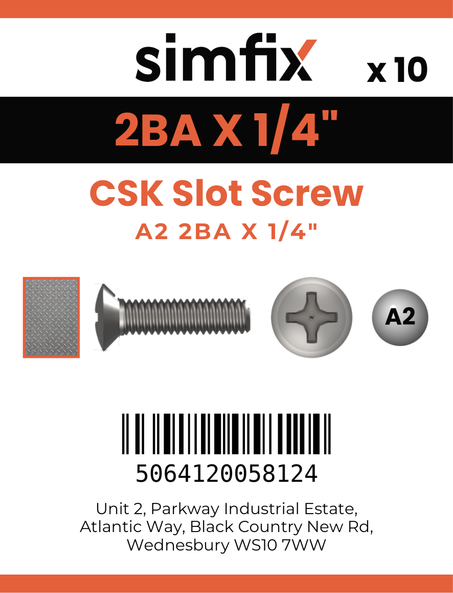 Simfix product label - 9632BAA2006-D