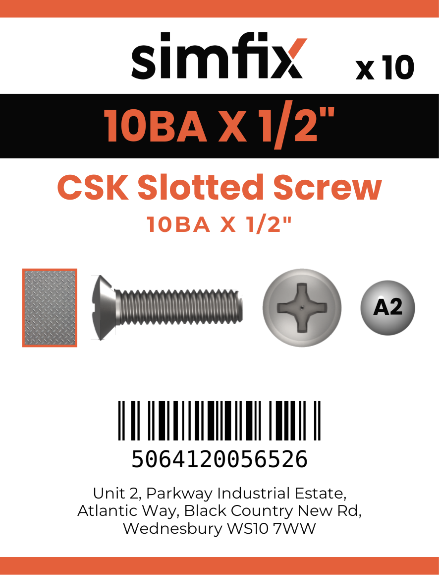 Simfix product label - 963A110BA013-D