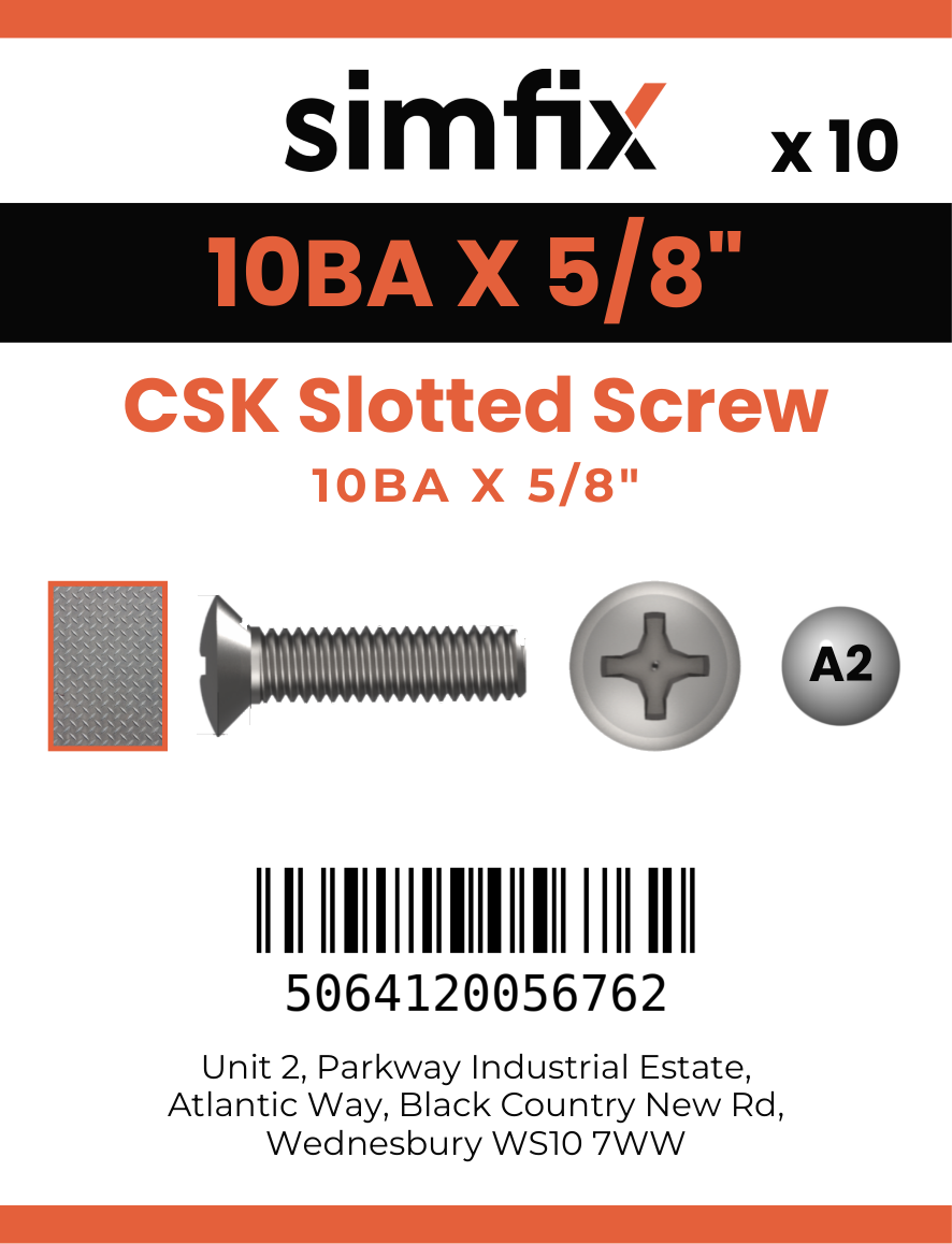 Simfix product label - 963A110BA016-D