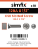 Simfix product label - 963A112BA013-D