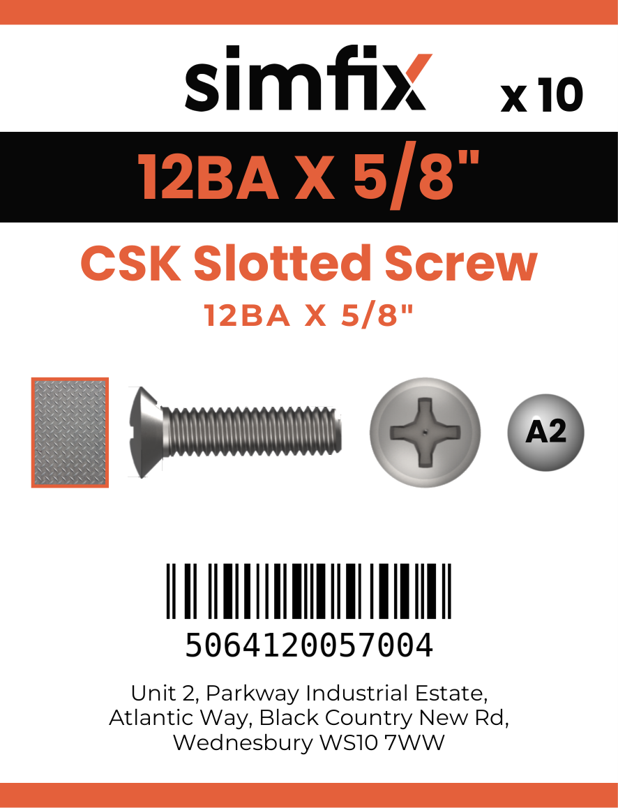 Simfix product label - 963A112BA016-D
