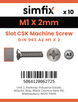 Simfix product label - 963A201002-D