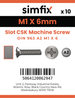 Simfix product label - 963A201006-D