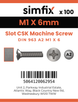 Simfix product label - 963A201006-T
