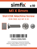 Simfix product label - 963A201008-D