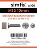 Simfix product label - 963A201010-T