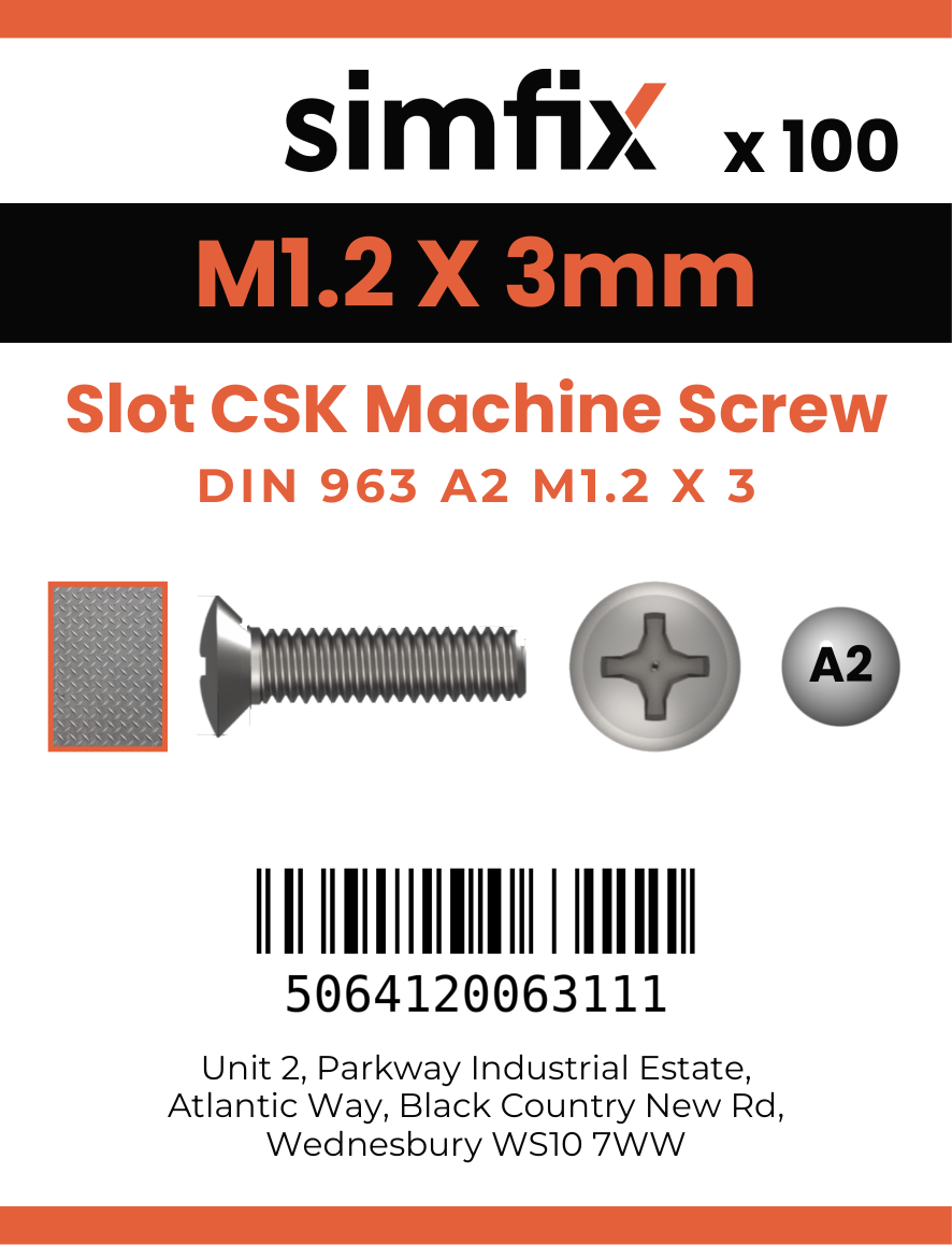 Simfix product label - 963A2012003-T