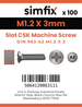 Simfix product label - 963A2012003-T