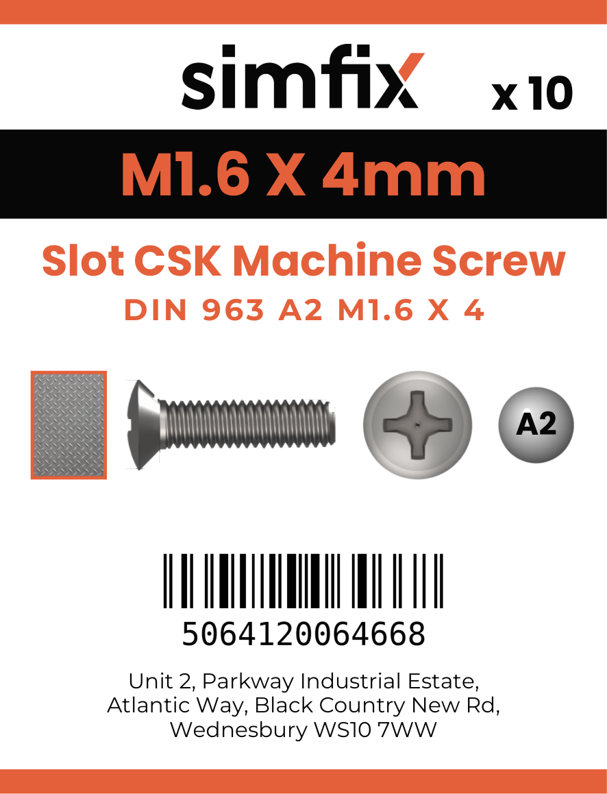 Simfix product label - 963A2016004-D