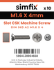 Simfix product label - 963A2016004-D