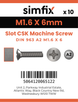 Simfix product label - 963A2016006-D